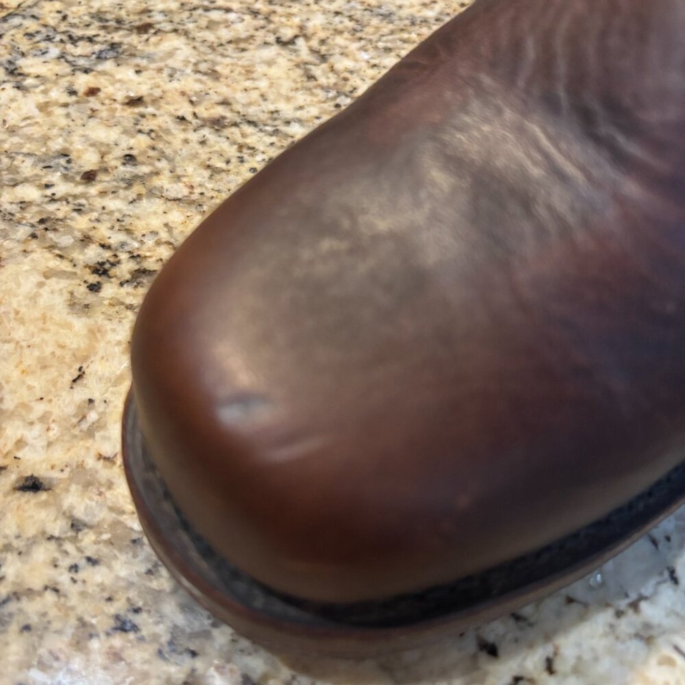 RARE VINTAGE Frye  Campus Boots 14L Style 77050-6 Women’s 9.5 M Dark Brown EUC - Picture 6 of 16